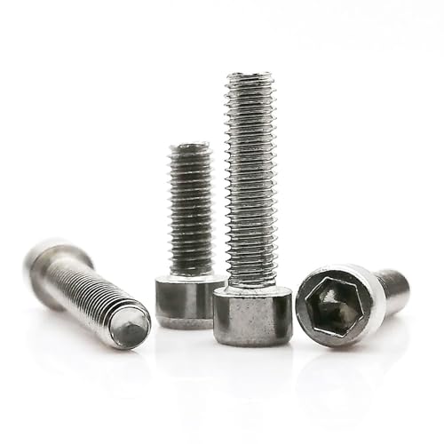 25 個 M2.5 M3 非標準小頭径 3.8 ミリメートル 4.5 ミリメートル 304 ステンレス鋼六角六角ソケットキャップヘッドボルトネジ(M3x8mm)