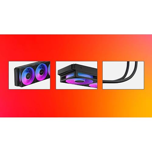 HP Système de refroidissement à éclairage aRGB OMEN 360 mm - vue 4