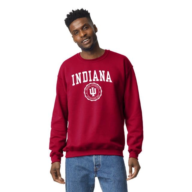 Image of Ivysport Crewneck Sweatshirt for College, Heritage Logo, Color, Adult Unisex