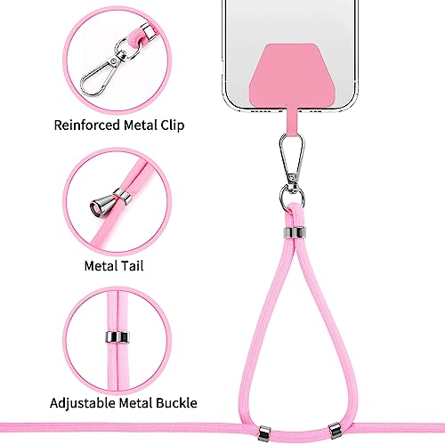 Cell Phone Lanyard 2 Pcs-1 Pcs 30"(Neck Strap×1)+8"(Wrist Strap×1) Black - Photo 104 sur 115