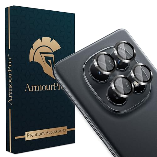 Image of ArmourPro Camera Lens Protector for Redmi Note 15 (6.77 Inches) Tough HD Individual Aluminum Alloy Rings 9H Camera Cover, Scratch-Resistant,Camera Lens Protection| Black, 1 Pack
