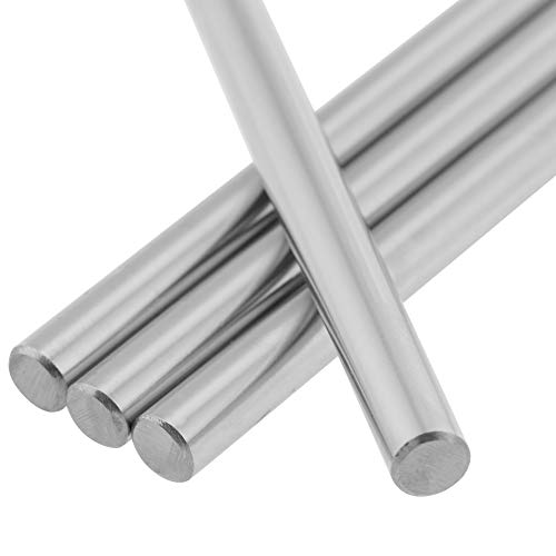 Linearführungen Stahl-Zylinderschiene 6mm Durchmesser Führungsschiene für Wellenführung 200mm Gerade Welle