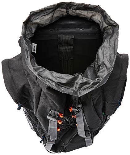 NTK 201110 Mochila Intruder, Preto com Cinza, 60 L