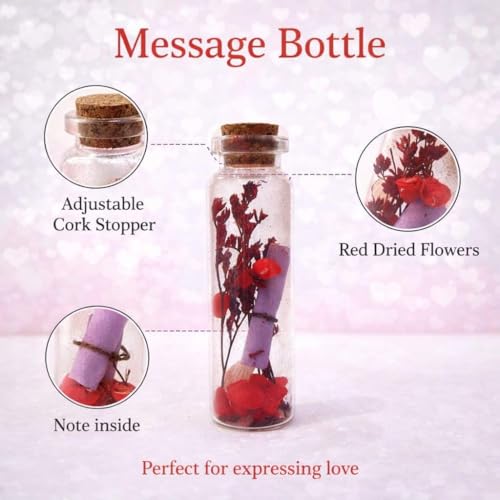 Image of Yadava Artificial Red Rose Flower for Valentine Day Gift Romantic Gift for Girlfriend Boyfriend Husband Wife | Cute Star Keychain, Message Bottle & Love Cards in Premium Gift Box (vlnt lvBook)