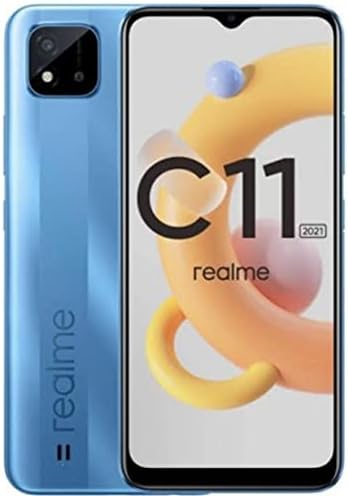 Realme C11 2021 Dual 32GB 2GB RAM Factory Unlocked (GSM Only | No CDMA - not Compatible with Verizon/Sprint) International Version - Blue