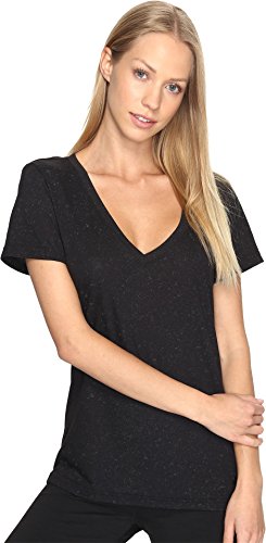 adidas Women's Flecks Deep V Neck Tee