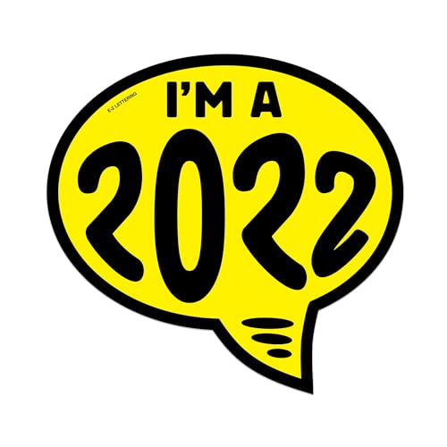 Image of Ez-line 2011 Model Year Vinyl Windshield Stickers 12 Pack - 9 inch Waterproof Bubble Decals for Car Dealership Lot Advertising (2022)