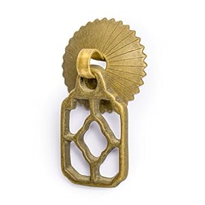 Hardware Philosophy Flower Box Brass Hardware Pulls 15 Inches Set of 2 Architectural Interior Design Furniture Cabinet Customization Hardware