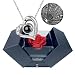 Produktbild GUCHO Ewige Rose mit I Love You-Halskette in 100 Sprachen,Geschenke für Freundin,Geschenke für Valentinstag Geschenk,Frauen,Freundin,Muttertag Rosenbox