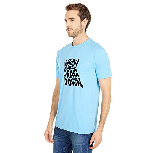 Image of T-Shirt for Men Nobody CAN Drag ME Down Quote Tees