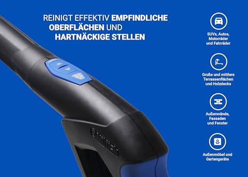 Nilfisk Hochdruckreiniger Core 140 Bar Druck mit In-Hand Power Control - Pressure Washer Für...