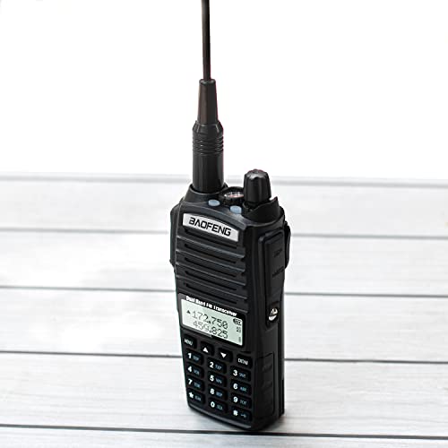 Baofeng Uv-82 High Power Handheld Ham Radio,Baofeng Radio With Earpiece,Short Antenna,Handheld Microphone And Programming Cable(2 Pack) #TOP3