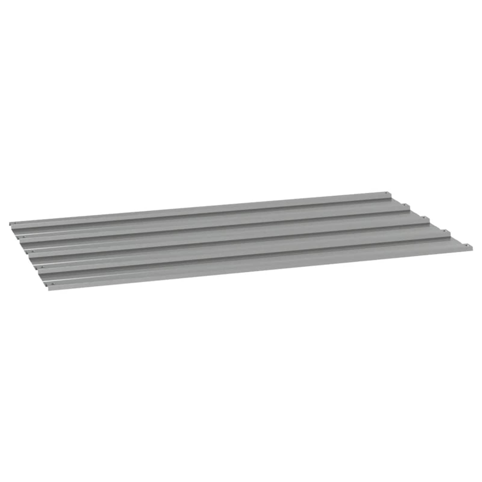 Brokky Pannelli per Tetti 12 pz Ruggine 80x44 cm in Acciaio Corten,Lamiera trapezoidale profilata,lamiera trapezoidale,lastre Ondulate per Tetto, lamiera trapezoidale