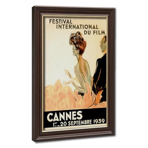 Impression sur toile Festival du Film 1939 art mural suspendu haut de gamme