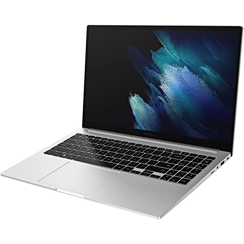 Image of 2022 Samsung Galaxy Book 15.6 inch FHD Business Laptop, Intel Quad-Core i5-1135G7 (Beat i7-1065G7), 8GB LPDDR4X RAM, 256GB PCIe SSD, WiFi 6, BT 5.1, Fingerprint Reader, Mystic Silver, Windows 10 Pro