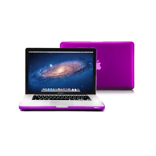 GMYLE Soft-Touch Frosted Hard Case for Macbook Pro 13 inch with CD-ROM (Model: A1278) - Deep Purple