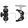 Microphone Clip, Clamp Mount for Sure Microphones, MV5,MV51,PGA52,Sennheiser E604,AKG D112,Nady DM-80 DM-70 Drum Microphone #2