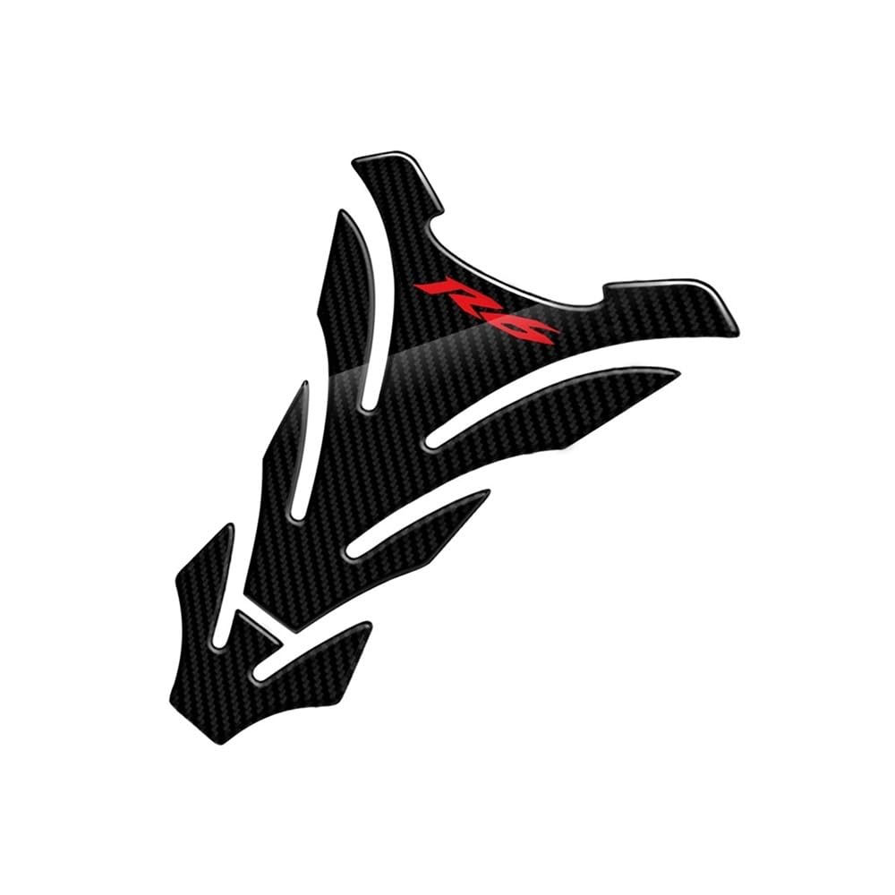 Pad réservoir carbone YZF-R6 autocollants de protection moto finition premium