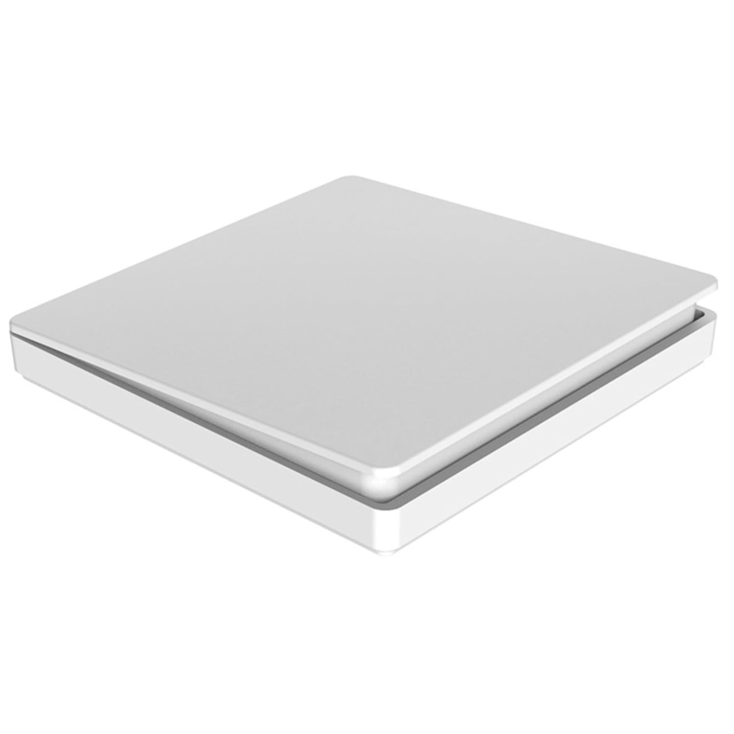 Household self-generating Wireless Switch Wiring-Free Rocker Large Panel Remote Control Switch (Size : White one Gang)