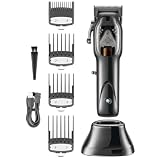 DAXXIN Hair Cutting Tool, Professional Barber Hair Cutting Machine Electric Hair Trimmer Adjustable Haircut Machine Clipper for Men