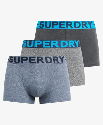Superdry Lot de 3 boxers pour homme, XL