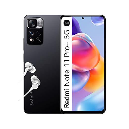 Xiaomi Redmi Note 11 Pro+ 5G - Smartphone 8+256GB, 6.67” 120Hz FHD+ AMOLED DotDisplay, MediaTek Dimensity 920, 108MP Pro-Grade Main Camera, 4500mAh, Graphite Gray (FR Version + 2 Ans de Garantie)