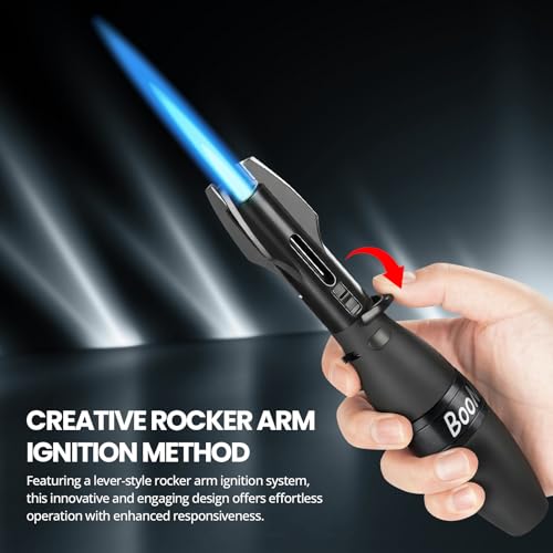 Encendedor soplete Choicedc con llama ajustable y seguro miniatura 2