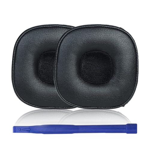 Aiivioll �v���e�C�� �t�F�C�N���U�[ �����pMarshall Major IV �w�b�h�z���p �I�[�o�[�C���[�w�b�h�z�� �C���[�p�b�h �ᔽ���C���[�N�b�V���� �ʋC�E�t�� (�u���b�N)