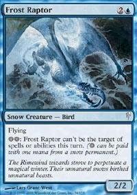 Magic: the Gathering - Frost Raptor - Coldsnap
