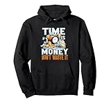 Time Is Money Don't Waste It Motivation Gift