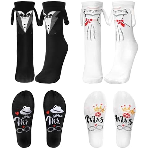 Chaussettes Fantaisie Mariage HONMOK Cover