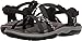 Skechers Reggae Slim - Vacay, Sandali Donna, Black Dark Blk, 40 EU