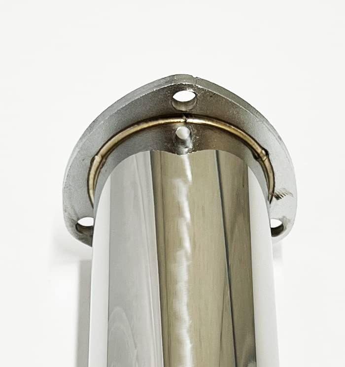 Miniatura 8 de SS Cabecera Colectores 3.00 pulgadas Brida a 3.00 pulgadas ID Outlet WHC300-300-SS 304 pulido acero inoxidable par de colectores Wesdon