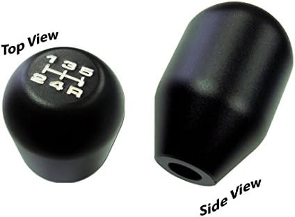 12x1.25mm Threaded 5 Speed TYPE R Type S Shift knob in BLACK Billet Aluminum (No Adapters – Threaded) m12x1.25 JDM Short Throw Manual Transmission Gear Shifter Selector for Lexus IS300 IS350 IS250 IS-F ISF