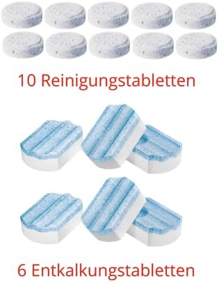 Siemens TZ80001 10 Reinigungstabletten + 6 Entkalkungstabletten TZ80002 EQ için - Görsel 3