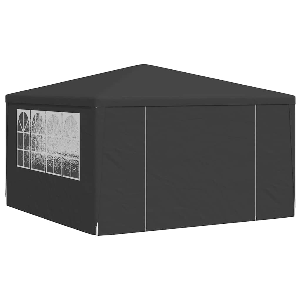 Festnight Pavillon 4x4 m Partyzelt mit Seitenteilen Wasserfestes Gartenpavillon Party Zelt Outdoor Garten Zelt