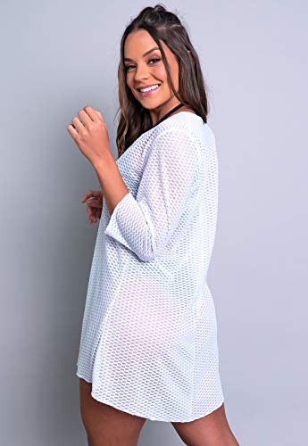 Saída de Praia MVB Modas Renda Curta Moda Praia