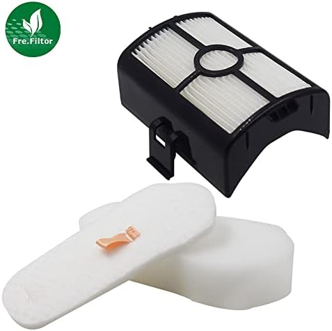 Fre.Filtor Replacement Filter Kit for Shark HZ500 HZ500UK HZ500UKT Anti Hair Wrap Corded Stick Vacuum Cleaner-1 HEPA Filters, 3 Foam & Felt Filters