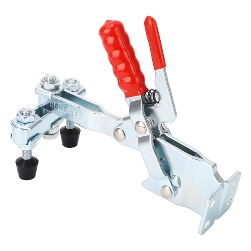 Vertikale Schnellspannklemme mit 227 Kg Spannkraft für Vibrationsfestigkeit – Doppelkopf-Doppelgriff-Halterungsklemme