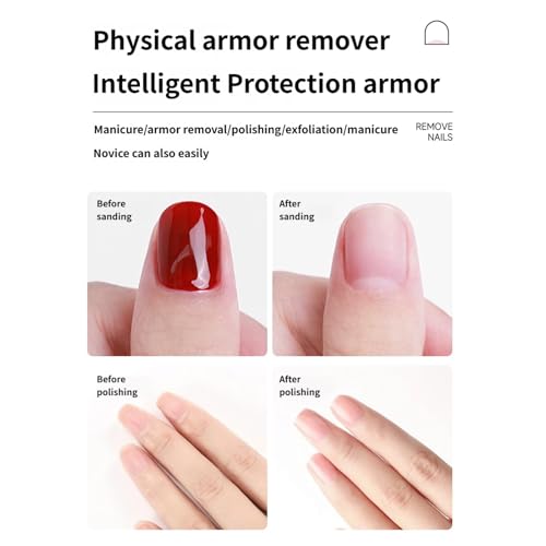 Juego de manicura inalámbrico de 35000 RPM con diseño ergonómico para un cuidado preciso en casa 5
