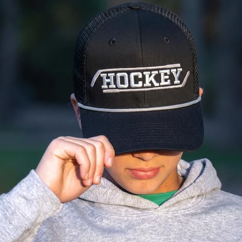 Image of ChalkTalkSPORTS Hockey Hat - Rope or Trucker - Youth & Adult