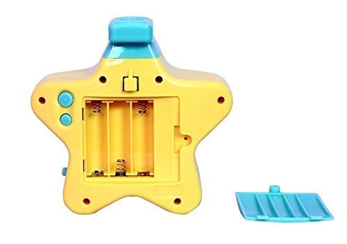 SUPER TOY Plastic Sleeping Star LED Projector with 3D Night Light Show and Musical Melody Sound for Born Babies, Multi - Image 8 thumbnail