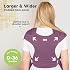KeaBabies Baby Wraps Carrier, D-Lite Baby Wrap & Baby Wrap Carrier - Easy-Wearing - All in 1 Original Breathable Baby Sling - Adjustable Baby Sling Carrier, Lightweight,Hands Free Baby Carrier Sling