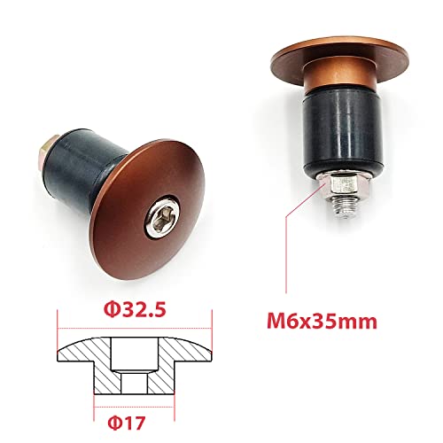 Onipax Bicycle Bar Ends Bundle (Brown) #TOP1