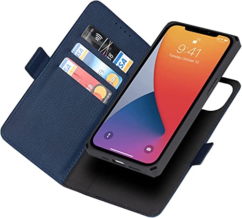 Étui à rabat iPhone 13 Mini pour éviter les rayures d'écran avec fermeture