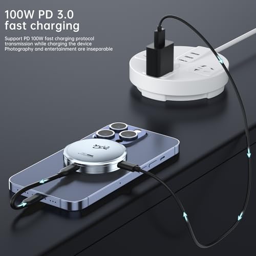 Adaptateur USB C 3.2 Gen2 Type-C 10 Gbps et alimentation 100W PD