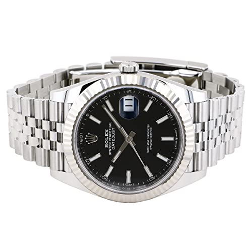 Image of Rolex ROLEX Datejust 41 126334 Bright Black Dial Watch Men's (W224396) [Parallel Import], Bracelet Type
