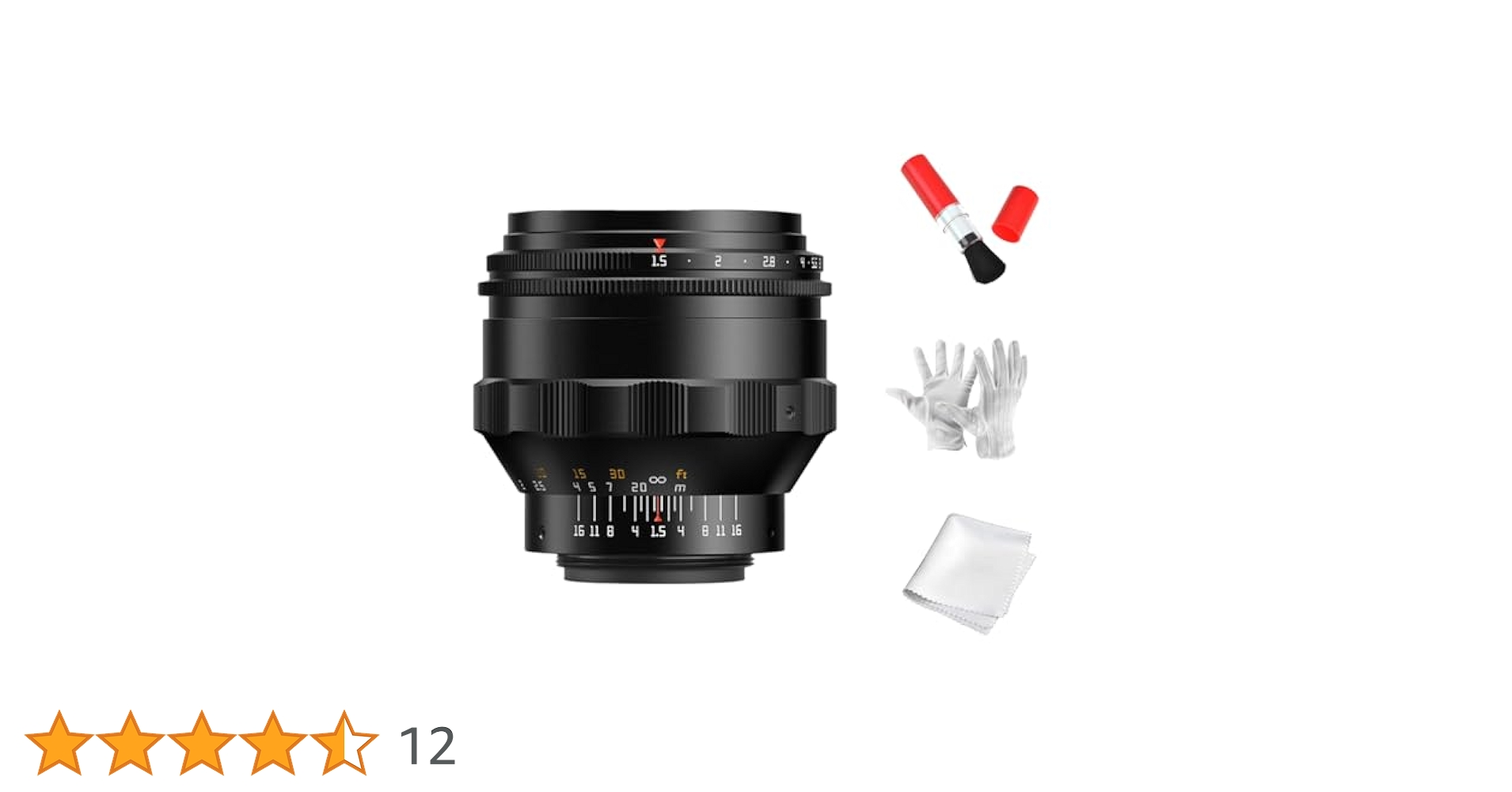 Amazon | TTArtisan 75mm F1.5 M42 フルサイズ対応 単焦点レンズ