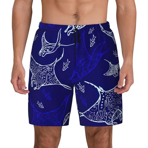 Short de bain léger homme respirant vêtement plage décontracté imprimé