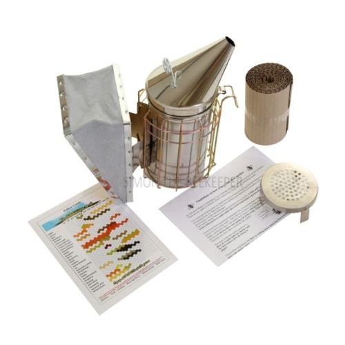 Beekeepers Stainless Steel Smoker and cartridge